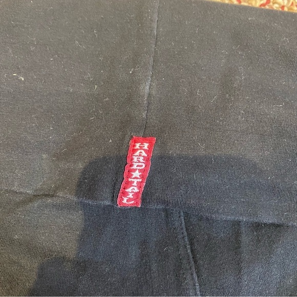 Hard Tail Forever Contour Roll Down Ankle Leggings Black Small - Picture 4 of 7